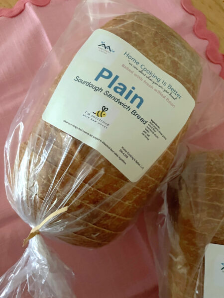 sourdough sliced bread